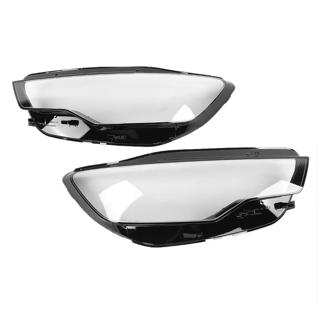 Left Right Headlight Lens Cover Accessory Fit for A6 C7 Pre‑Facelift 2013‑2015