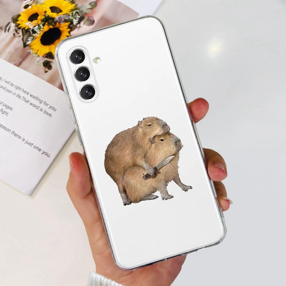For Samsung Galaxy A14 Cute Flower Cat Pattern Phone Case For SamsungA14 A 14 4G 5G SM-A145F A146B Soft Silicone TPU Back Cover