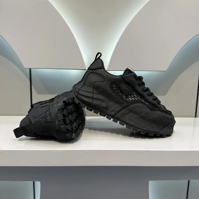 Men's Shoes 2025 Summer New Breathable Thick-soled Mesh Shoes Non-slip and Wear-resistant Bag-soled Sports Shoes Men's Casual Shoes