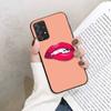 RUICHI Tongue Sticking Out Phone Case For Samsung Galaxy A02 A12 A21 A22 A32 A41 A42 A51 A71 A72 Shell