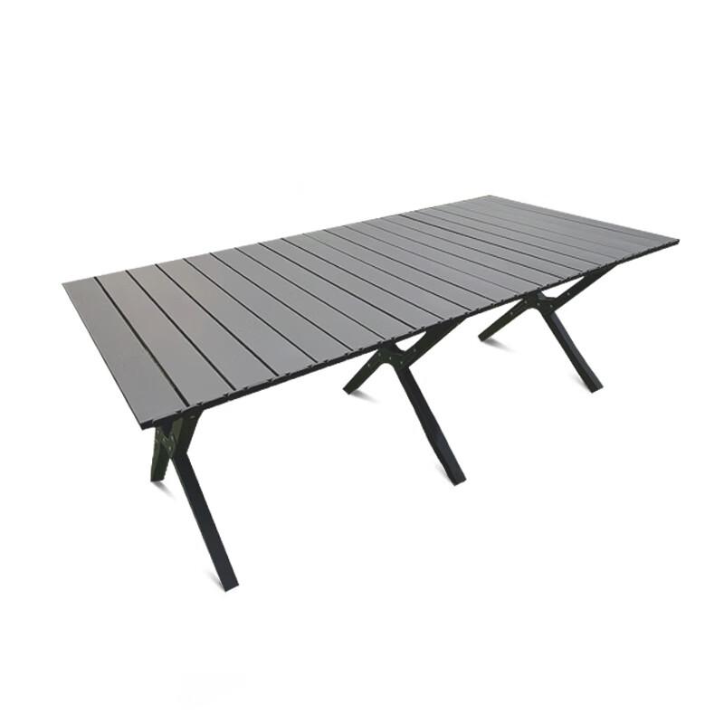 Outdoor Folding Aluminum Alloy Roll-up Camping Table