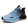 Mens Mesh Breathable Lacing Thick Sole Wearable Grip Clash Color Casual Shoes Daily Hundred Modeling Sneakers
