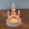 Castle House Candle Holder Silicone Molds Gypsum Molds Candlesticks Resins Molds