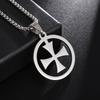 Flower of Life Chakra Spirituality Stainless Steel Necklace Archangel Sacred Geometry Metatron Necklace Pendant Solomon Jewelry