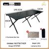 Portable Carbon Steel Foldable Picnic & Camping Table