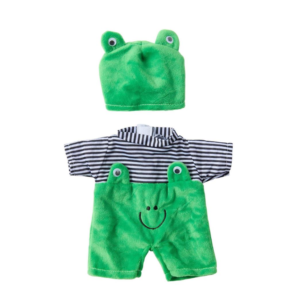 30cm Yaz Eğlencesi Yeniden Doğmuş Bebek Kıyafetleri: American Girl Bebek için Tavşan ve Kurbağa Kıyafeti