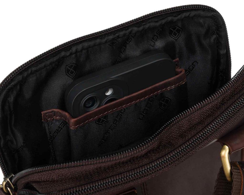 Torba skórzana PTN M22E-OPU-6804 Brown
