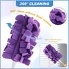 Washable Dust Removal Cloth Cover Soft Hand Duster Heads Duster Refills  Window Dusting