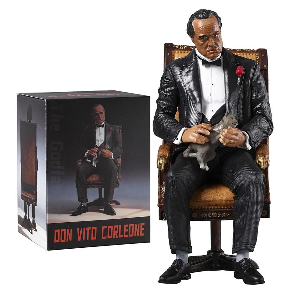 Interesting Toys Unisex The Godfather Vito Corleone Figurine Doll Collectible Model Decoration Toy