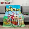 The Flintstones 2D Flat Pattern Flannel Blanket High Quality All Seasons Warmth and Comfort Perfect for Christmas Gifts.NMT0928526