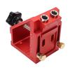 Inclined Hole Drilling Positioner, Adjustable Pocket Hole Jig Kit, 15 Degrees  Angle Aluminum Alloy Woodworking