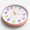 Mute Quartz Clock 12 Inch Silent Wall Clock Fashion Children Clock  Home Office Decorative