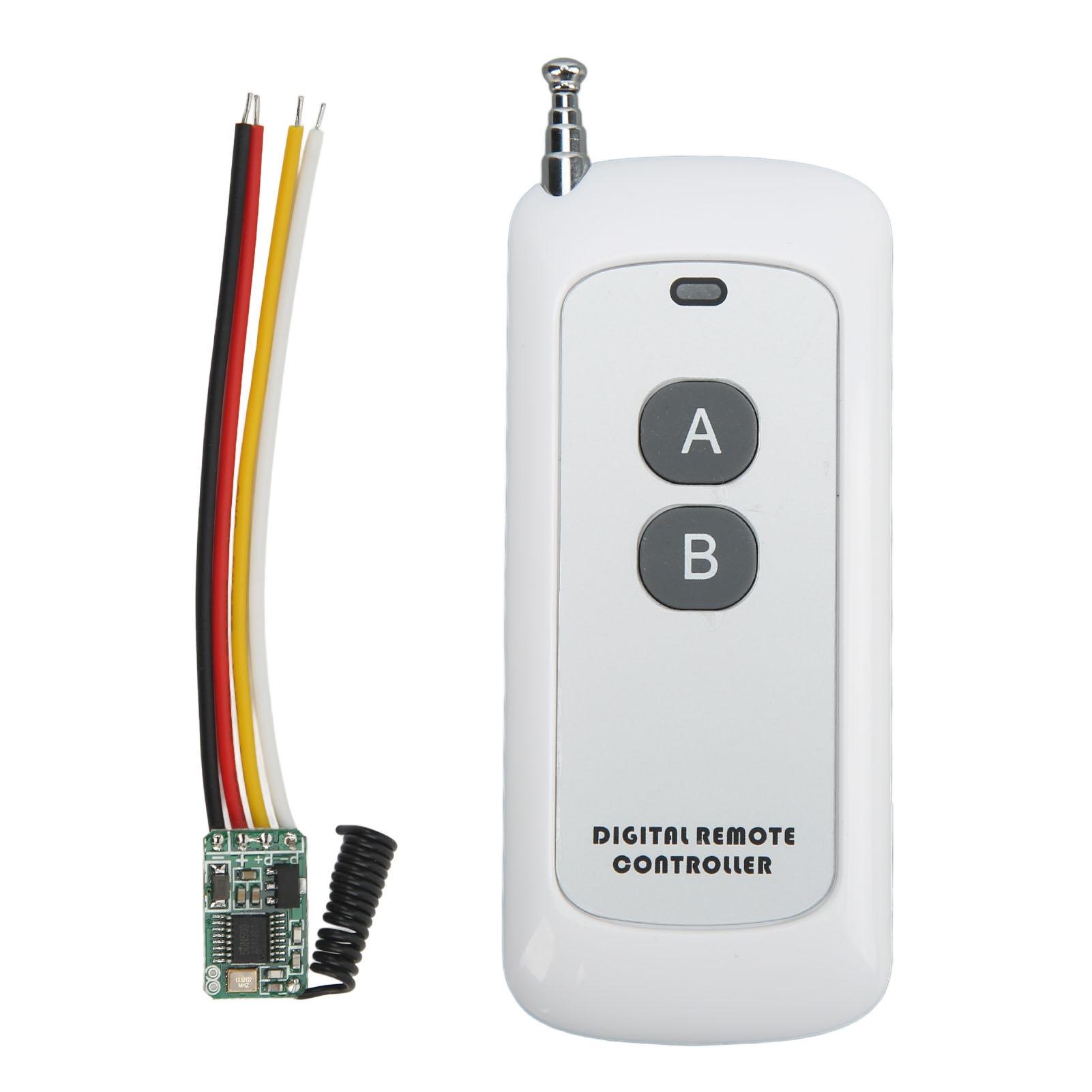Digital Remote Controller High Sensitivity Easy Installation Flexible Control Mini Remote Switch DC3.5‑12V