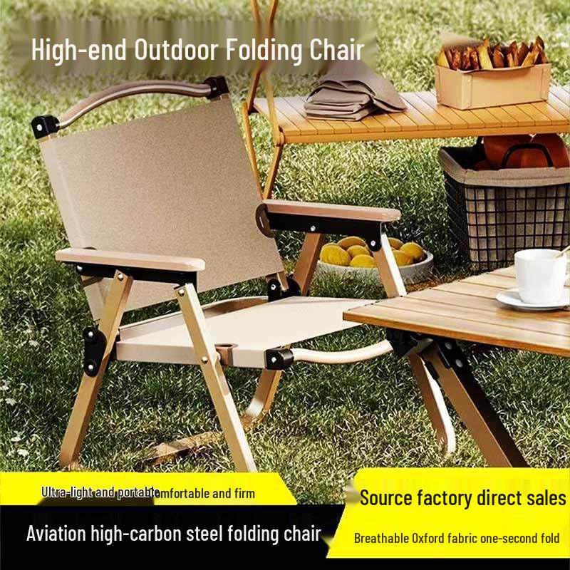 Kermit Outdoor Folding Chair: Camping, Fishing, and Beach Stool