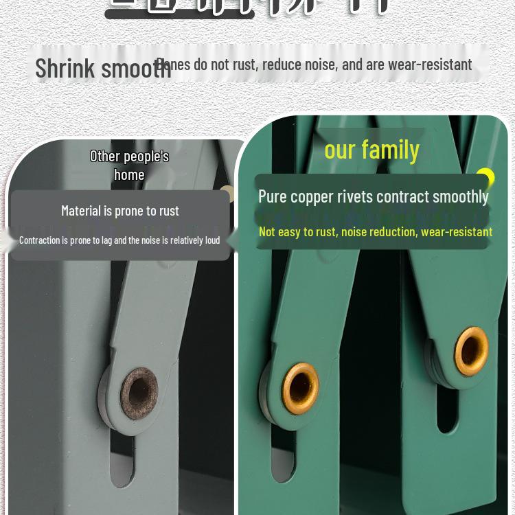 Retractable Metal Book Stand and Document Organizer
