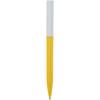 Plastic Pen Recycled "Aix" (black Ink) Yellow