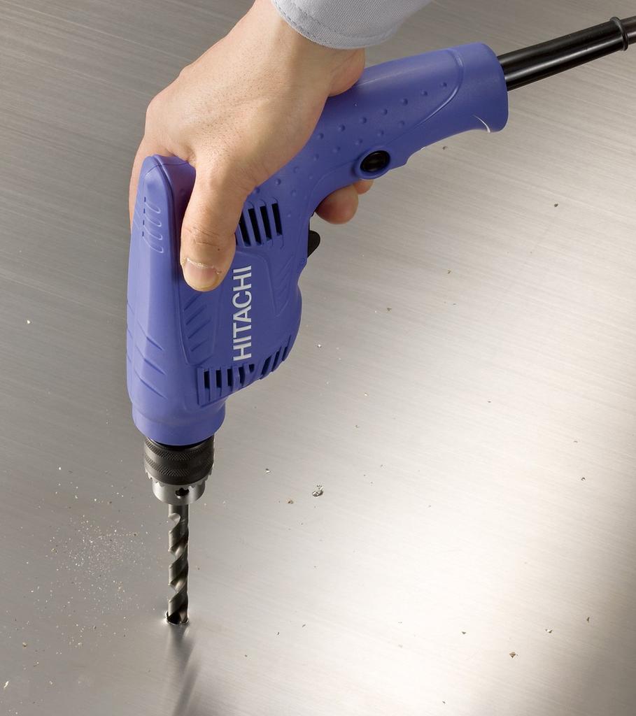 HiKOKI Electric 10mm for metalworking 25mm for FD10VST Drill, / woodworking, AC100V, 450W,