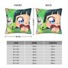 Printed The Apothecary Diaries Maomao Pillowcase Fabric Cushion Cover Gift Cartoon Anime Pillow Case Cover Home Zipper
