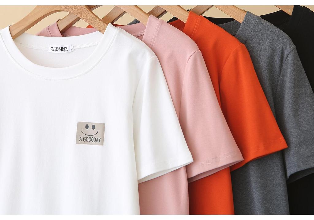 2026 Summer Plus Size Women's Casual Cotton Printed T-Shirt