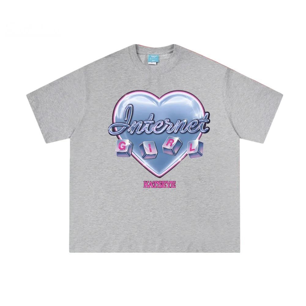 Girl Group KATSEYE Member Identification Card Style Poster Graphic Print TShirt Men Women Summer Cotton Oneck Oversized NewTee