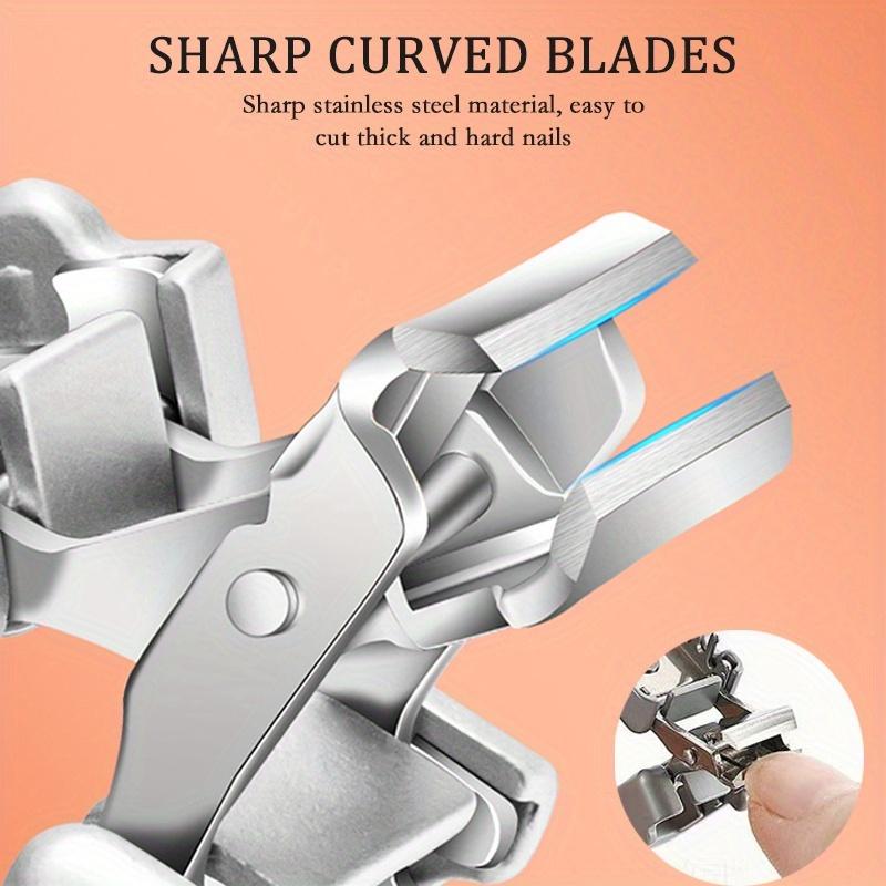 1pc Exquisite Kitten Keychain Foldable Nail Clipper Stainless Steel Rotary Toenail & Fingernail Manicure Trimmer