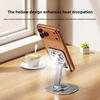 Metal Phone Stand With 360degree Rotation For Home Office And Travel Use