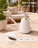Bamworld Watering Long Nozzle Watering Can for Indoor Watering Can for Garden White Can, Houseplants, Plants,