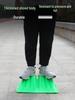 Large Thickened Tempered Plastic Shovel: Household Snow, Grain, and Garbage Shovel with Square and Flip Head.