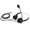 H360DRJ Binaural Phone Headphone Black Noise Canceling Double Sided Headset for Call Centers Online Courses