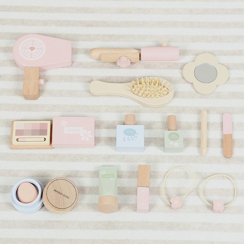 Up Wooden Dress Set Nordic Design Kids Creative Role Play Parent Engagement