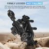 Motorcycle Bicycle Handlebar Phone Bracket QC3.0 USB Charging Mount Stand Holder