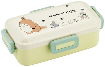 Mittagessen Flauschig Verpackung Spülmaschine Mikrowelle Hergestellt in Ghibli Mein Nachbar Totoro Marschierendes Design Box, Design, 1-stöckig, 530ml, Sicher, Sicher, Japan,