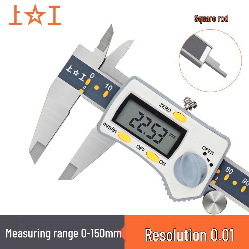 Shanggong High Precision Stainless Steel Digital Vernier Caliper, 0-150/200/300mm Range