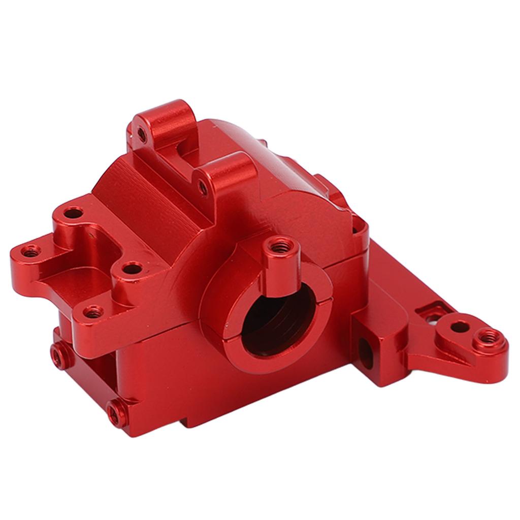 RC Gear Box Cover Front Rear Aluminum Alloy Upgrade Part Gear Case Housing for Traxxas Latrax Teton 1 18 Crawler Red