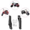 GREHUA Mini Bike Foot Pegs Compatible With Coleman Powersports BT200X CT200U CT200U-EX CT100U Trail 200 CC100X 212Cc 196Cc 6.5Hp Motor Minibike Parts