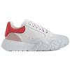 Court Trainer Cow Leather Low Top Sports Casual Shoes Women's White Pink 709033WIA9D9997