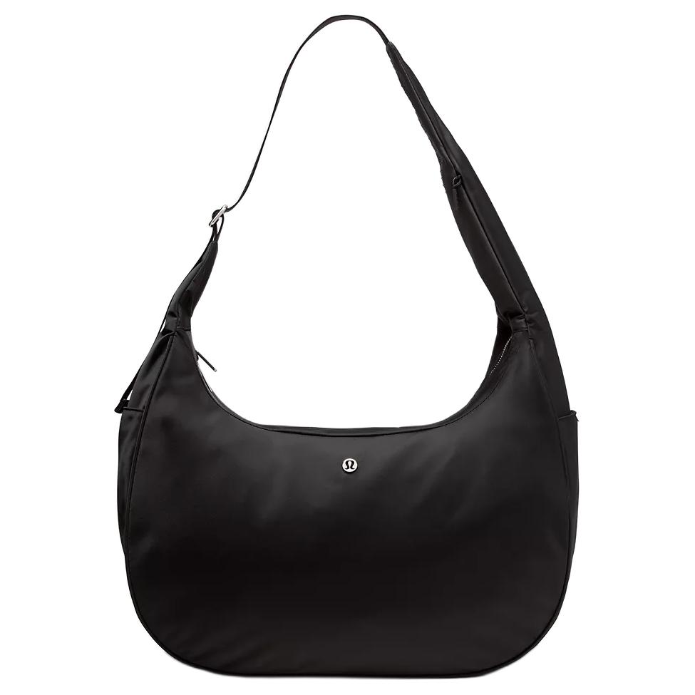 Lululemon City Essentials 18L Fashion Casual Nylon Shoulder Bag Extra Large Women bags Black LW9GAPS-0393 Black/BLK