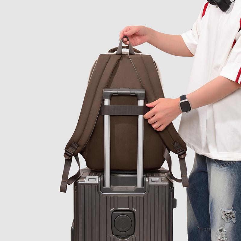 Large Capacity Workwear Backpack for Men and Women High School and College Students Double Shoulder Bag Waterproof