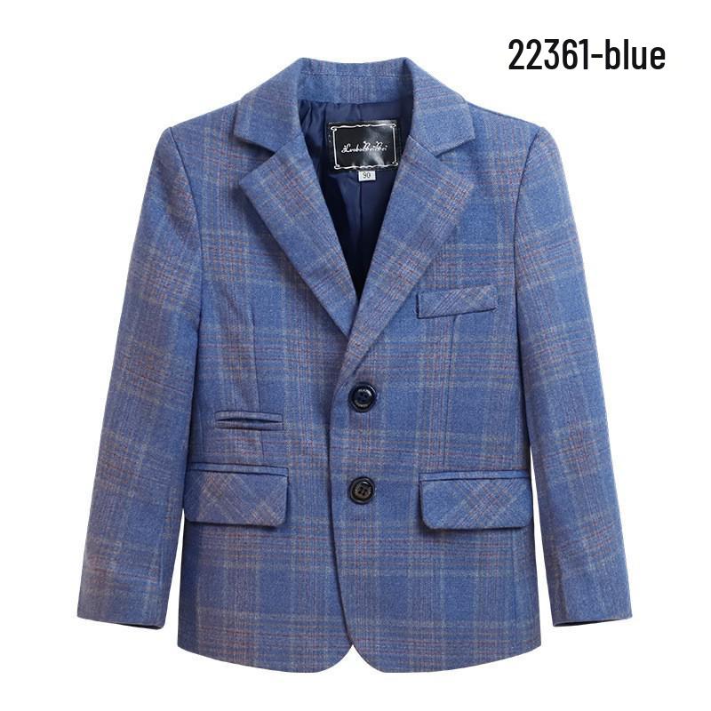 Dětské sako v britském stylu - Podzimní/zimní formální oblek pro chlapce