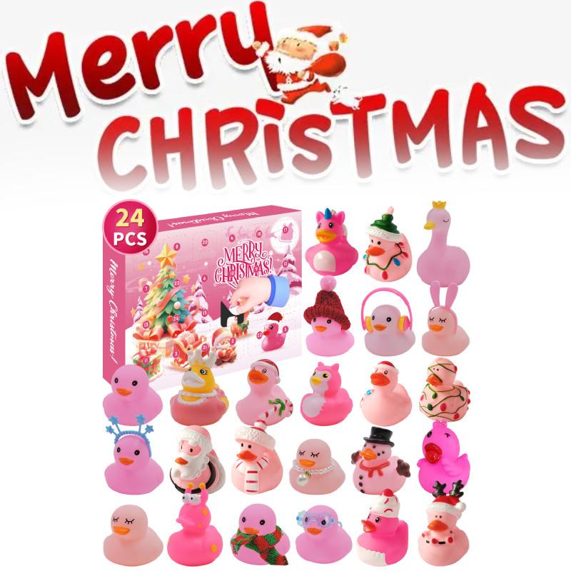 Adorable Pink Duck Countdown Blind Box Toy For Interactive Emotional Development
