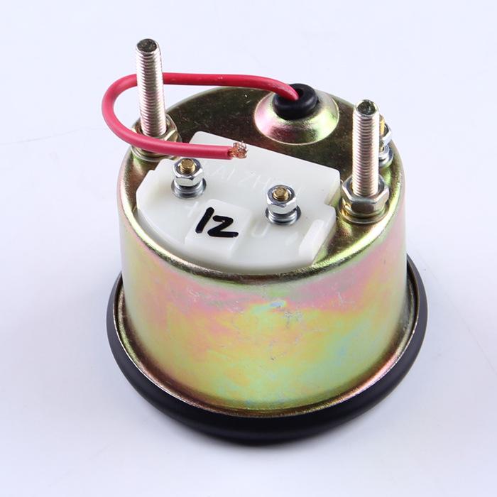55MM 12V Oil Temp Gauge for Construction Machinery