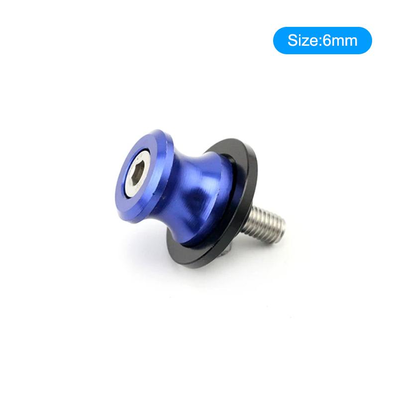 Heavy Duty Motorcycle Rear Stand Spool Swingarm Sliders Bolts Universal Mount Crash Protection for Street and Track