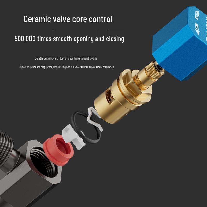 Stainless Steel High-Flow Submersible Angle Valve - Hot/Cold Universal Ball Stop Valve for Boats and Homes