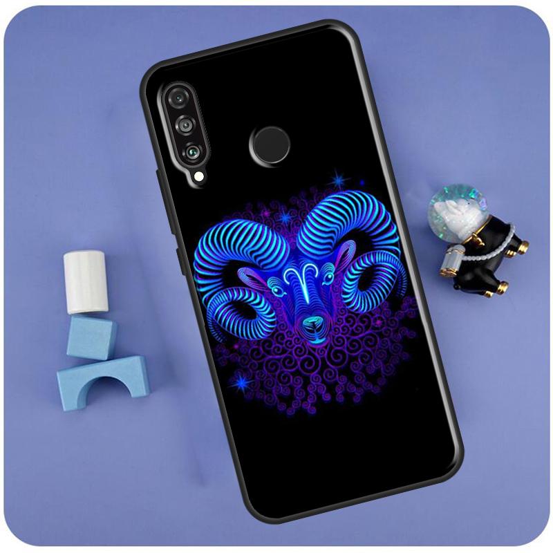 Twelve Constellations For Huawei Nova Y70 Y91 Y90 Y60 Y61 Y72 Y73 3i 7i 8i 11i 12i 9 10 SE P20 P30 P40 Lite Case
