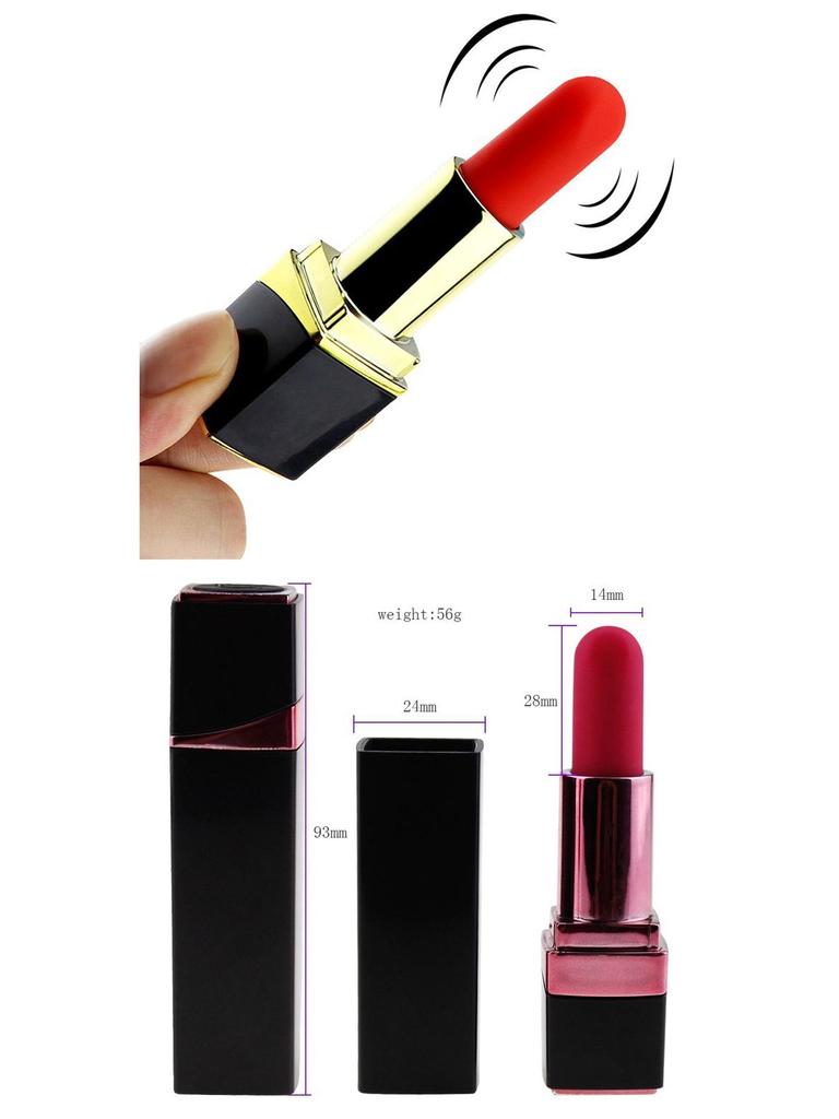 Women's Mini Lipstick Vibrator: Intimate Massager & Silent Jumping Egg
