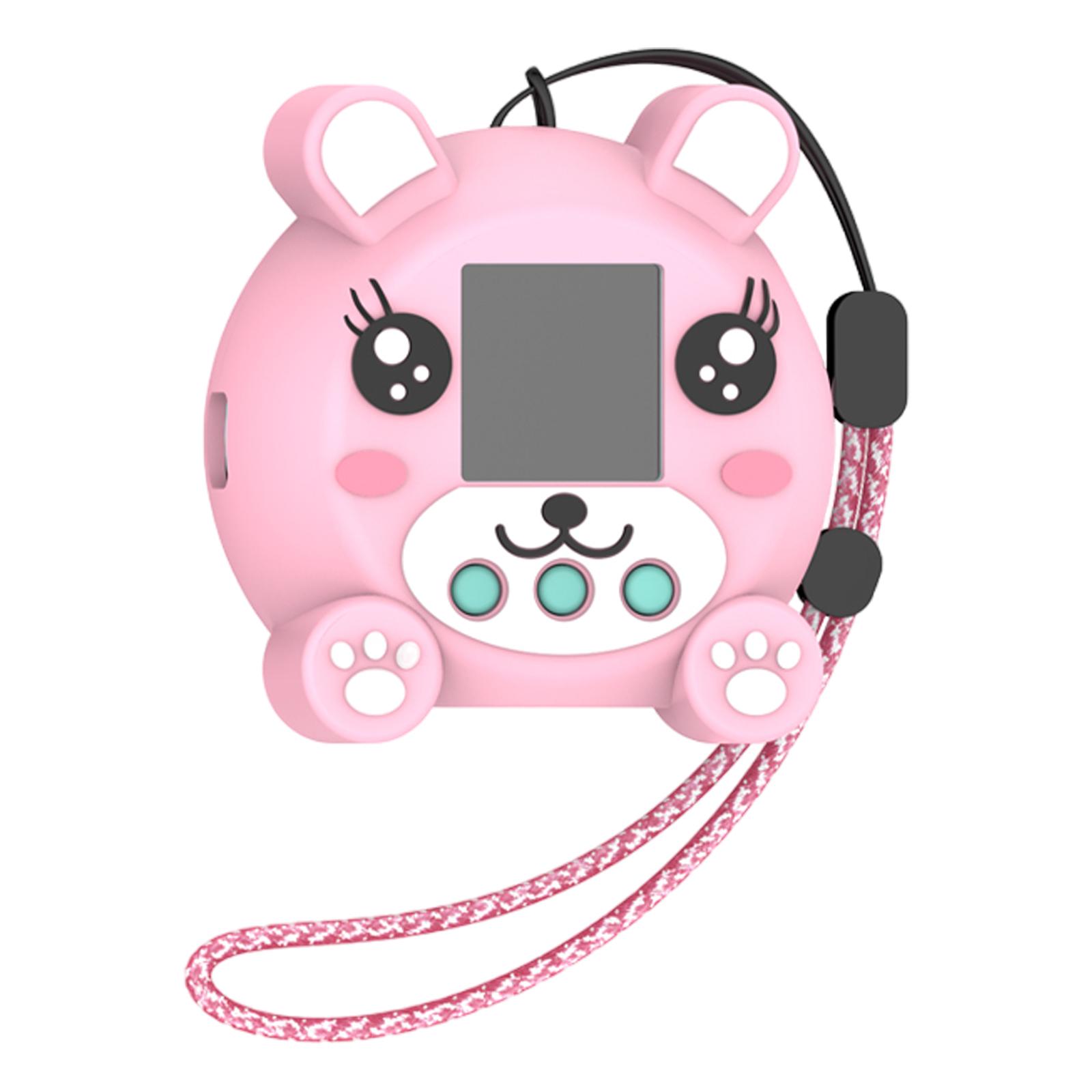 

Силиконовый чехол для интерактивной цифровой игрушки Punirunes, защитный чехол, устойчивый к царапинам, защитная оболочка, гибкая кожа розовый