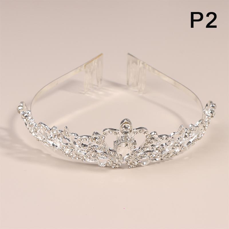 Crowns And Tiaras With Comb Headband For Girl Women Princess Birthday Party Wedding Prom Bridal Christmas Party Gifts