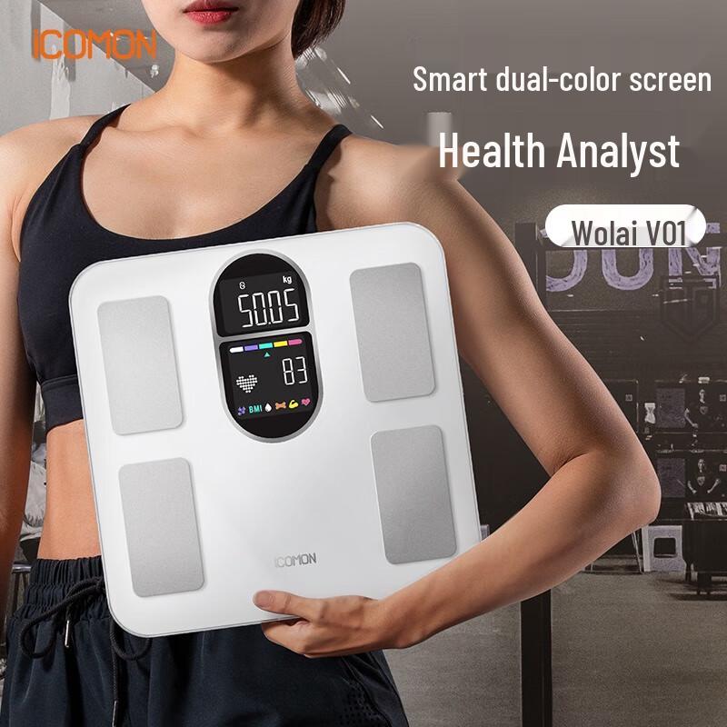ICOMON Smart Body Fat Scale with Heart Rate Monitor (CN version)