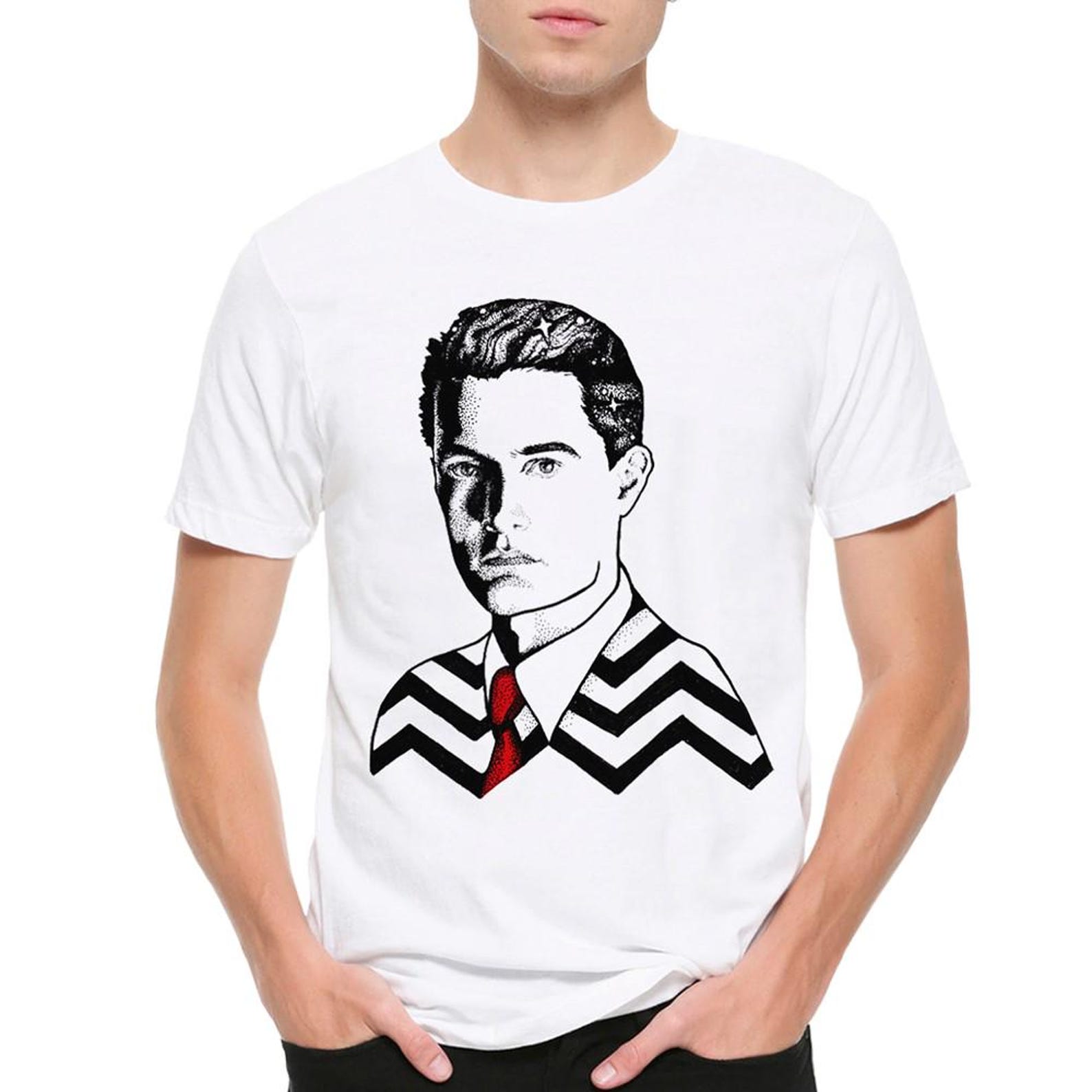 Twin Peaks Dale Cooper T-Shirt, Men s and Women s Sizes XL