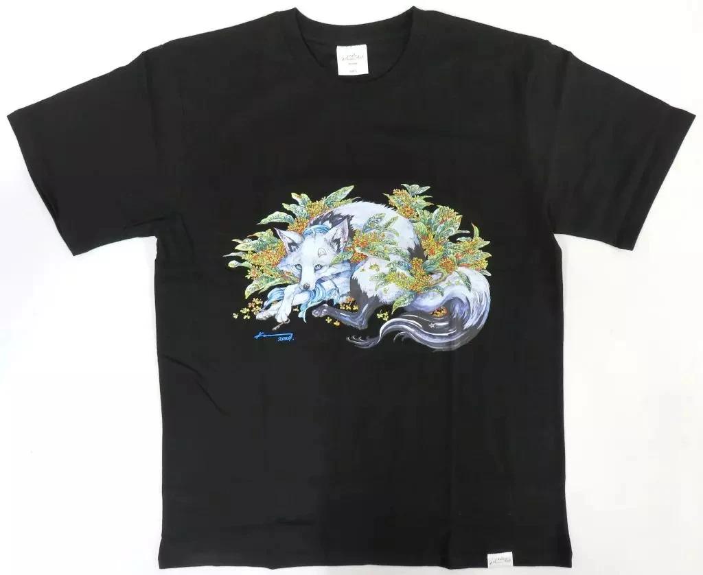 Shirakami Fubuki T-shirt Black ver. L size hololive holoAnimArt vol.1 (2025) 3XL